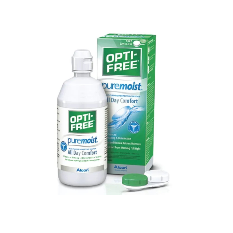Opti Free PureMoist Multi Purpose Contact Lens Solution 120ml
