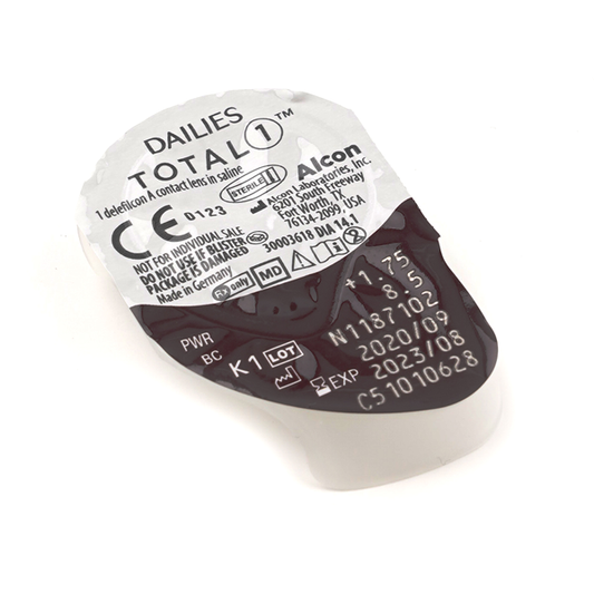 Dailies Total 1 Clear Contact Lenses - Pack of 90