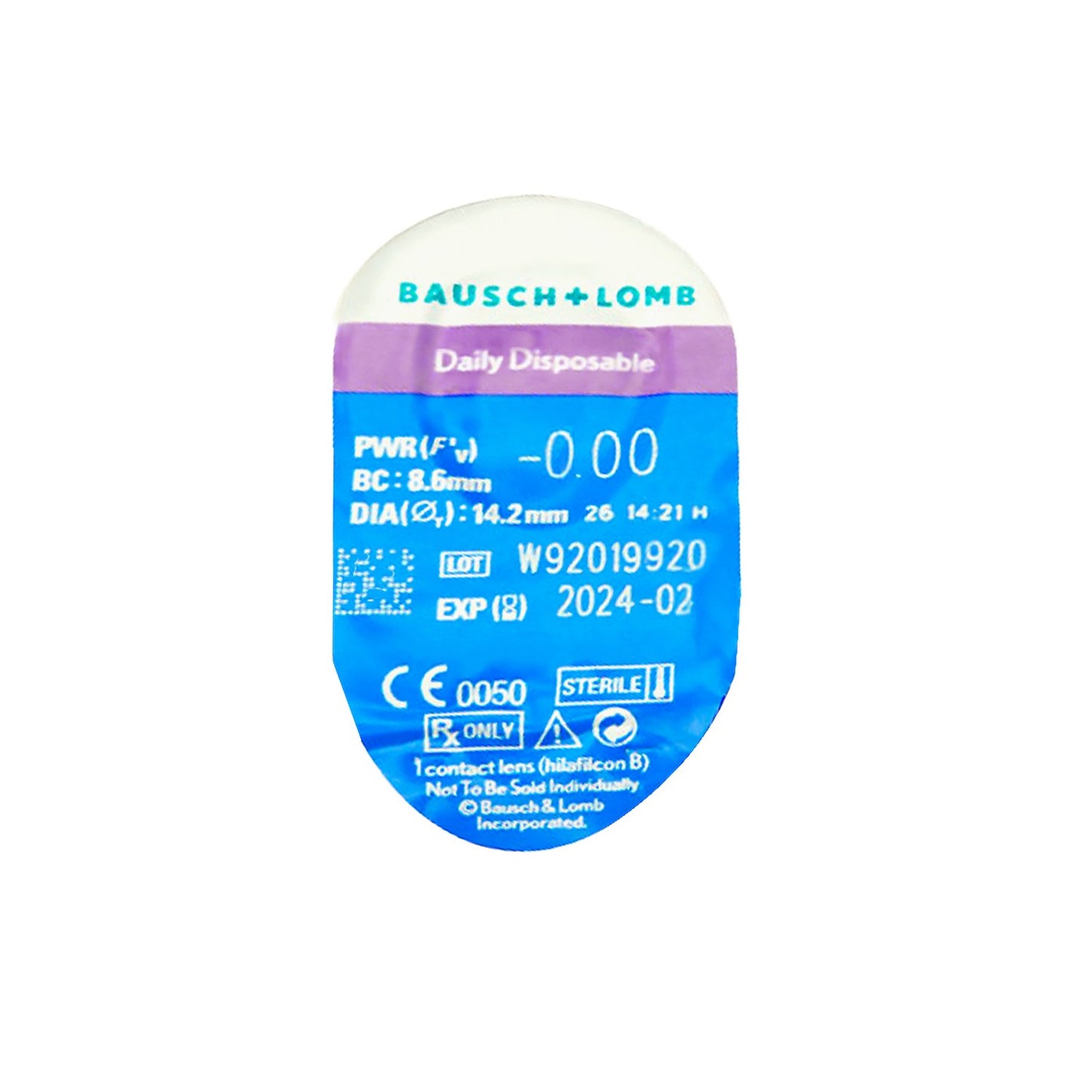 Bausch & Lomb SofLens 59 Daily Disposable Lenses - Pack of 30