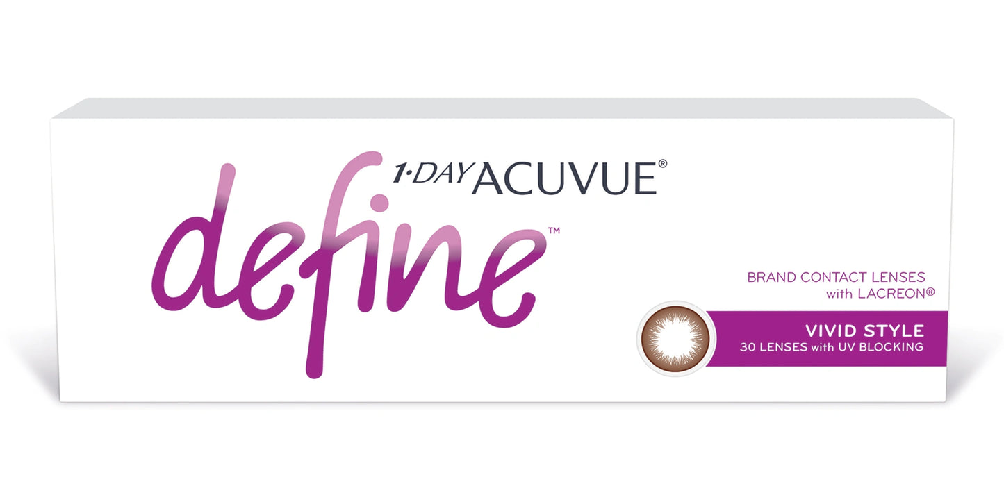 Acuvue 1-Day Define Vivid Style - Pack of 30